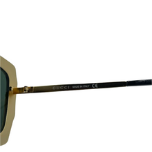 Load image into Gallery viewer, Gucci Metal Square Sunglasses Gold