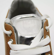 Load image into Gallery viewer, MCM Cognac Leather Low-top Sneaker Brown