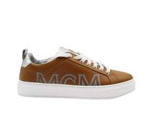 Load image into Gallery viewer, MCM Cognac Leather Low-top Sneaker Brown