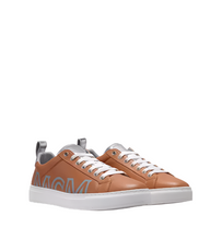 Load image into Gallery viewer, MCM Cognac Leather Low-top Sneaker Brown