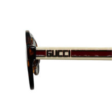 Load image into Gallery viewer, Gucci Havana Acetate Logo Sunglasses Brown
