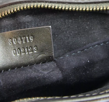 Load image into Gallery viewer, Gucci Python Leather Clutch Bag Large Dark Green