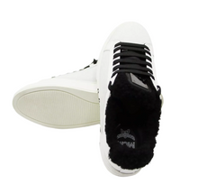 Load image into Gallery viewer, MCM Milano Suede Low-top Sneaker White