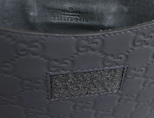 Load image into Gallery viewer, GUCCI GG Monogram Guccissima Leather iPad Case Gray