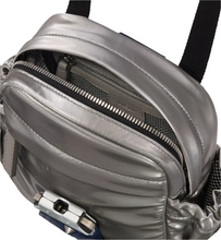 Load image into Gallery viewer, MCM Jemison Nylon Crossbody Waist Bag Silver