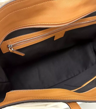 Load image into Gallery viewer, MCM Visetos Monogram Canvas Tote Bag Black