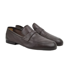 Load image into Gallery viewer, Gucci Soft Leather Loafer Shoes Brown
