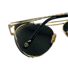 Load image into Gallery viewer, MCM Metal Aviator Sunglasses Blue