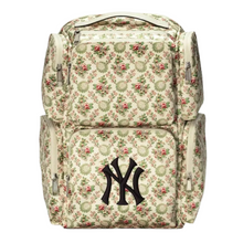 Load image into Gallery viewer, Gucci NY Yankees Silk Floral Large Backpack Bicolor