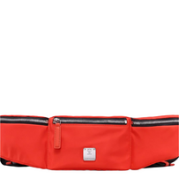 Load image into Gallery viewer, MCM Jemison Nylon Crossbody Waist Bag Orange Flame