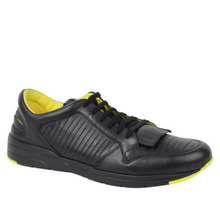 Load image into Gallery viewer, Gucci Leather Fringe Sneakers Black