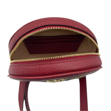 Load image into Gallery viewer, Gucci Ophidia Canvas Round Backpack Red