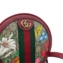 Load image into Gallery viewer, Gucci Ophidia Canvas Round Backpack Red