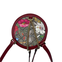 Load image into Gallery viewer, Gucci Ophidia Canvas Round Backpack Red