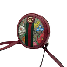 Load image into Gallery viewer, Gucci Ophidia Canvas Round Backpack Red