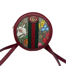 Load image into Gallery viewer, Gucci Ophidia Canvas Round Backpack Red
