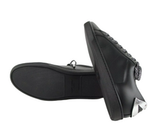 Load image into Gallery viewer, Yves Saint Laurent Court Leather Lips Sneaker Black