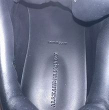 Load image into Gallery viewer, Alexander McQueen Leather Sneakers Black