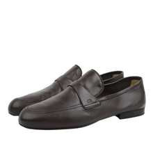 Load image into Gallery viewer, Gucci Soft Leather Loafer Shoes Brown