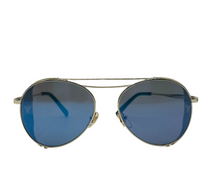 Load image into Gallery viewer, MCM Metal Aviator Sunglasses Blue