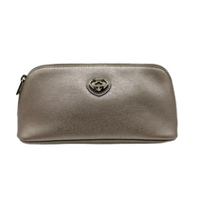 Load image into Gallery viewer, Gucci Leather G Heart Cosmetic Bag Metallic Light Pink