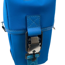 Load image into Gallery viewer, MCM Nylon Mini Flap Shoulder Bag Blue