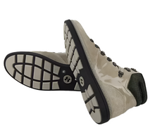 Load image into Gallery viewer, Gucci Leather Suede High-top Sneaker Tan