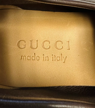 Load image into Gallery viewer, Gucci Soft Leather Loafer Shoes Brown