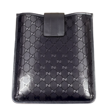 Load image into Gallery viewer, GUCCI GG Document/iPad/Tablet Case Navy Blue