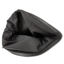 Load image into Gallery viewer, MCM Canvas Nylon Medium Roll Top Backpack Bag Black