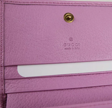 Load image into Gallery viewer, Gucci Marmont Women's Leather Wallet Pink