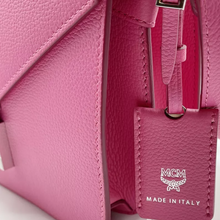 Load image into Gallery viewer, MCM Patricia Sugar Leather Crossbody Bag Pink