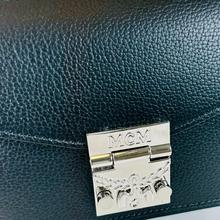 Load image into Gallery viewer, MCM Tracy Patricia Women's Leather Mini Crossbody Bag Black