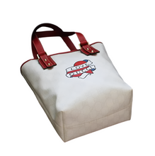 Load image into Gallery viewer, GUCCI Heart Tattoo Coated Canvas Bucket Bag White