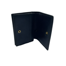Load image into Gallery viewer, Gucci Crystal GG Marmont Leather Wallet Black