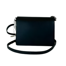 Load image into Gallery viewer, MCM Tracy Patricia Women's Leather Mini Crossbody Bag Black
