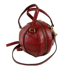 Load image into Gallery viewer, Gucci Calfskin Mini Leather Basketball Shaped Crossbody Bag Red