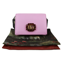 Load image into Gallery viewer, Gucci Marmont Women's Leather Wallet Pink