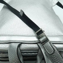 Load image into Gallery viewer, FENDI Leather Backpack Silver