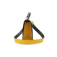 Load image into Gallery viewer, LOUIS VUITTON Spring Street Monogram Patent Leather Satchel Bag Bicolor