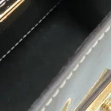 Load image into Gallery viewer, LOUIS VUITTON Spring Street Monogram Patent Leather Satchel Bag Silver