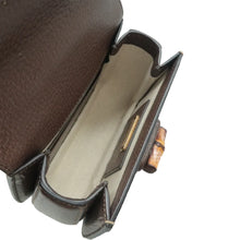 Load image into Gallery viewer, Gucci Bamboo 1947 Canvas Calfskin 100 Centennial Music Mini Top Handle Bag Multicolor