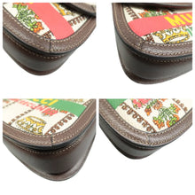 Load image into Gallery viewer, Gucci Bamboo 1947 Canvas Calfskin 100 Centennial Music Mini Top Handle Bag Multicolor