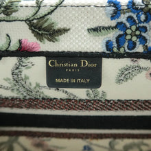 Load image into Gallery viewer, Christian Dior Book Tote Fabric Tote Bag White