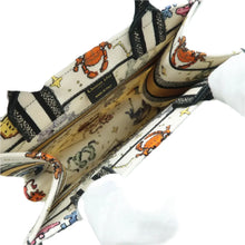 Load image into Gallery viewer, DIOR Book Canvas Embroidered Large Pixel Zodiac Tote Bag Multicolor