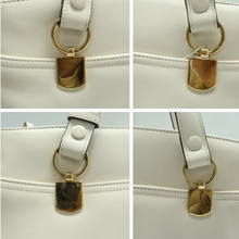 Load image into Gallery viewer, Gucci Arli Leather Shoulder Bag White