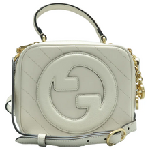 Load image into Gallery viewer, GUCCI Blondie Satchel Bag White