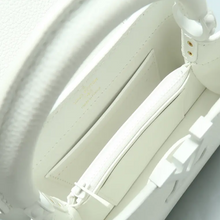 Load image into Gallery viewer, Louis Vuitton Capucines Leather Satchel Bag White
