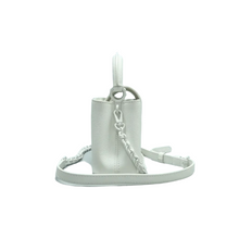 Load image into Gallery viewer, Louis Vuitton Capucines Leather Satchel Bag White