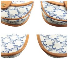 Load image into Gallery viewer, CELINE Besace Leather Crossbody Bag White